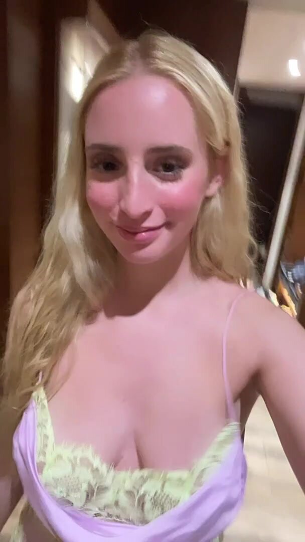 The cutest titty drop you'll ever see