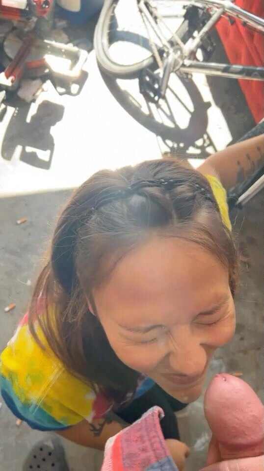 She loves a facial no matter where she is