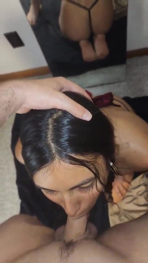 She wanted a throat workout :)