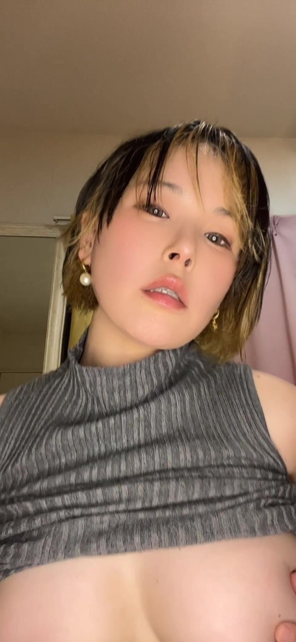 Maybe you want to put your face in my boobies