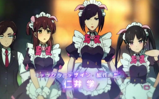 Akiba Maids in uniform anime video
