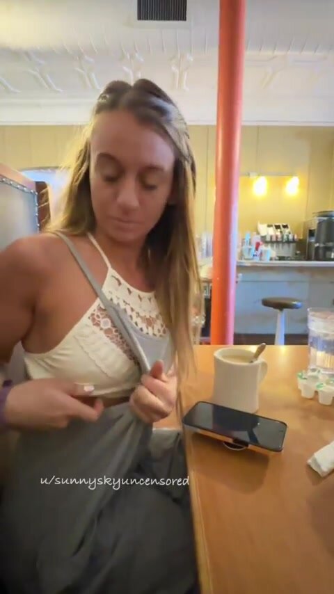 Breakfast with a side of nipple