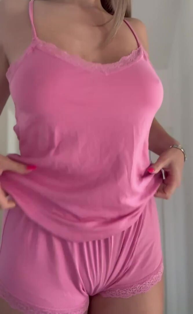 Everyone’s always shocked at how big and perky my boobs are
