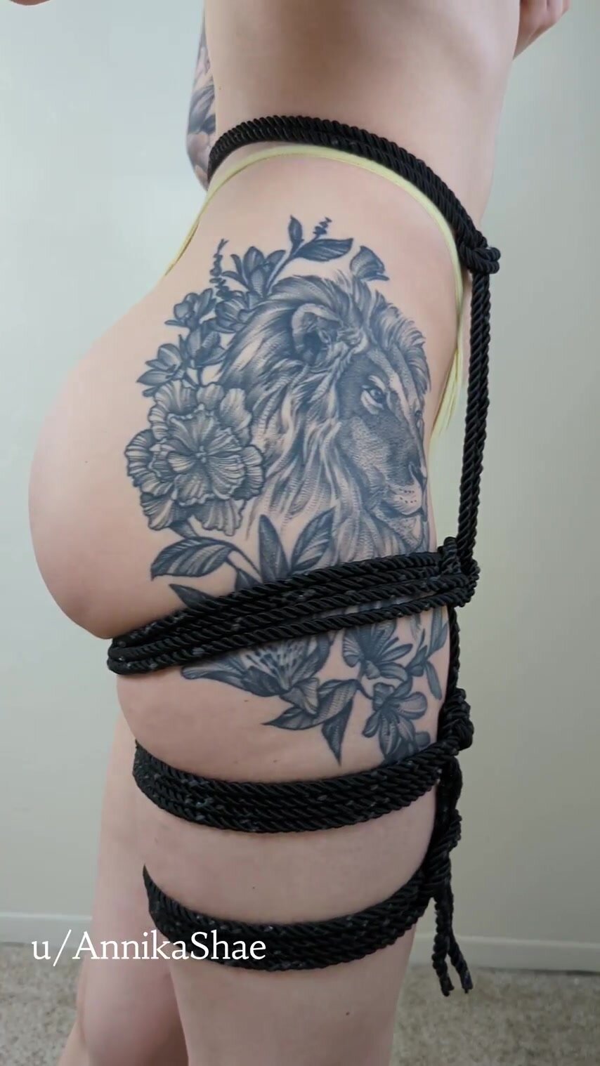 I love being squeezed by rope