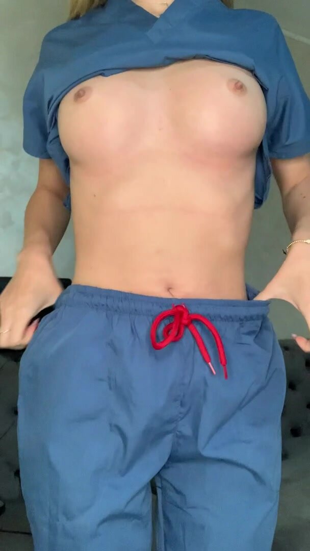 Naughty flashing Nurse hihi xx