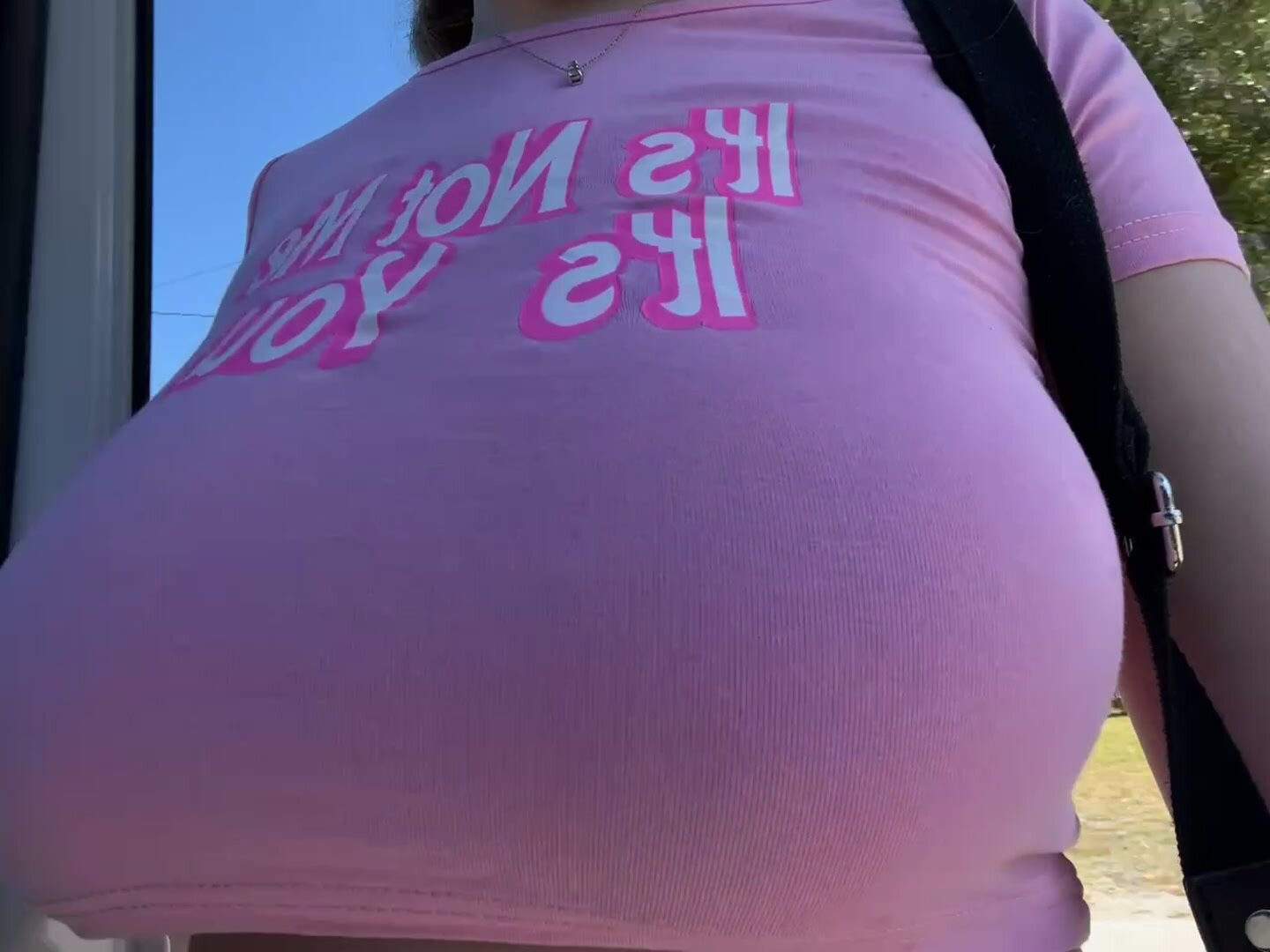 I hope my neighbor’s husband saw this titty drop