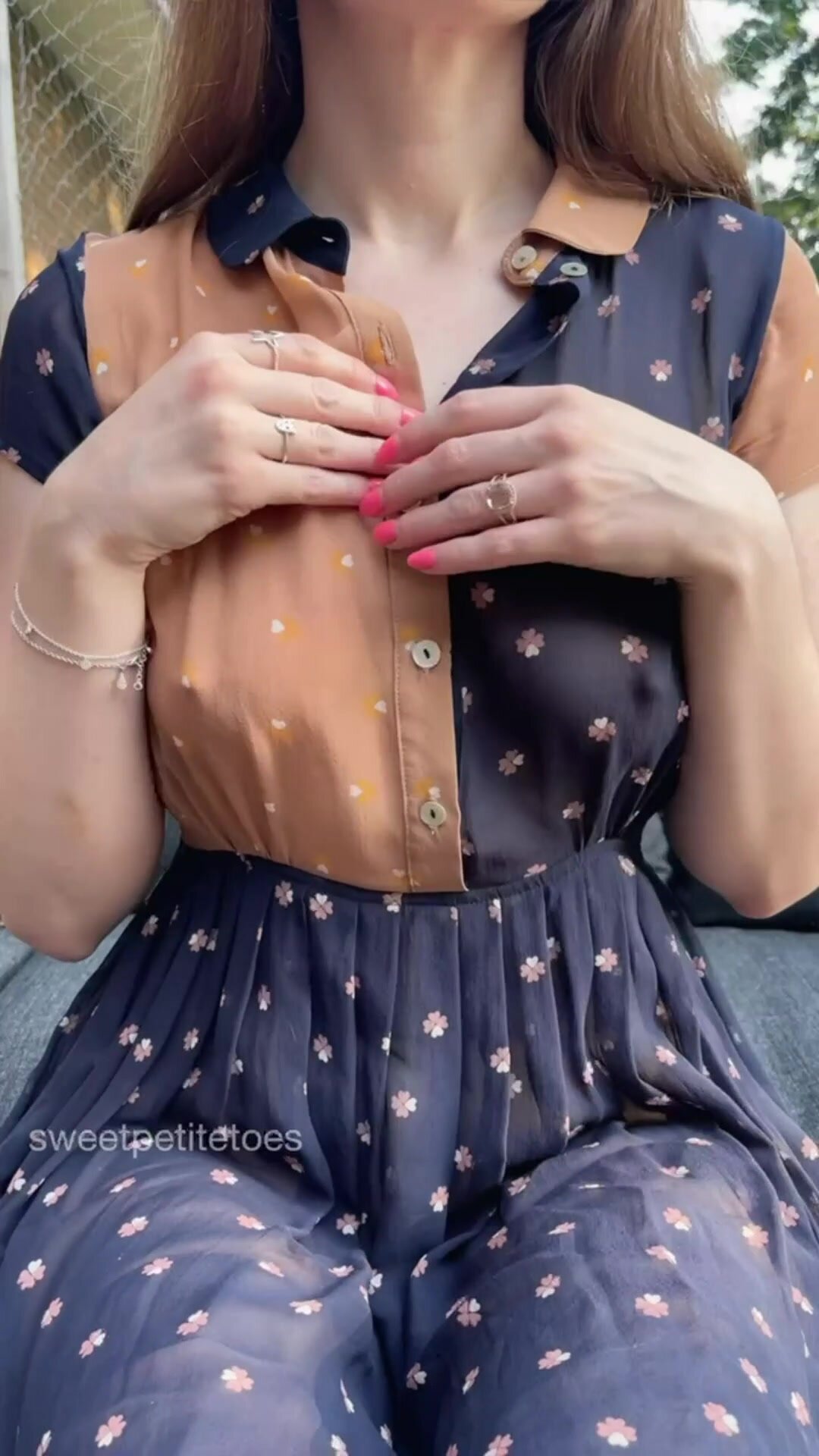 I hope my boobs brighten up your Monday