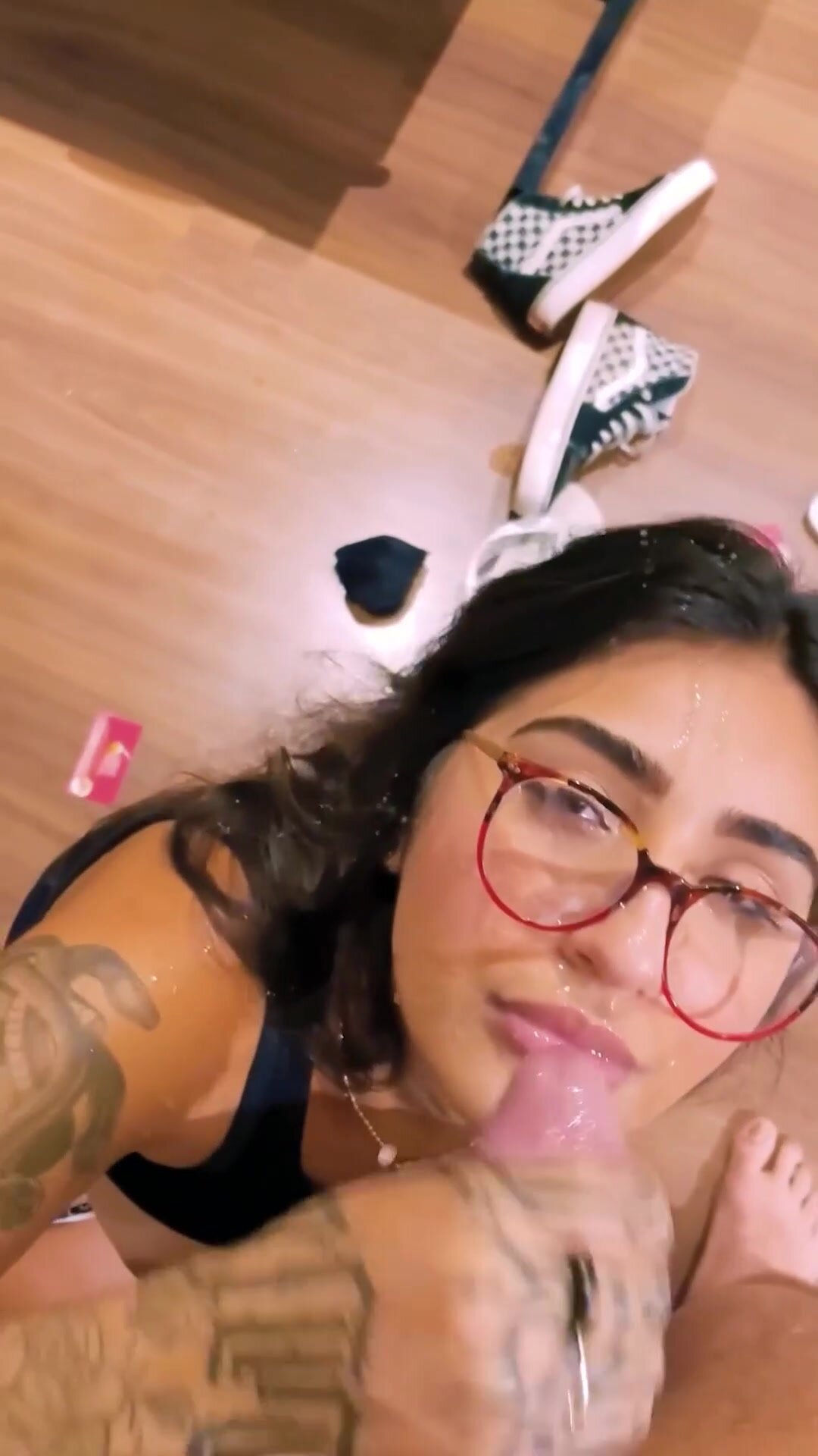 she loves thick loads