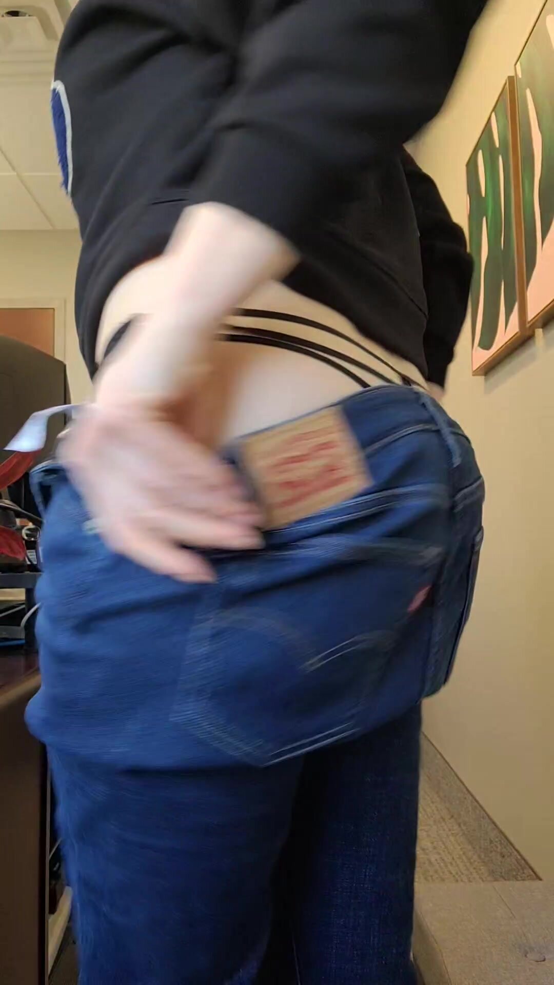 Black and Blue Jeans...