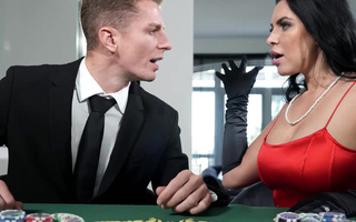 In a private casino, Kira Queen gets into a daring sex with a client