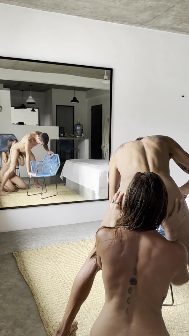 Pay attention to the mirror too