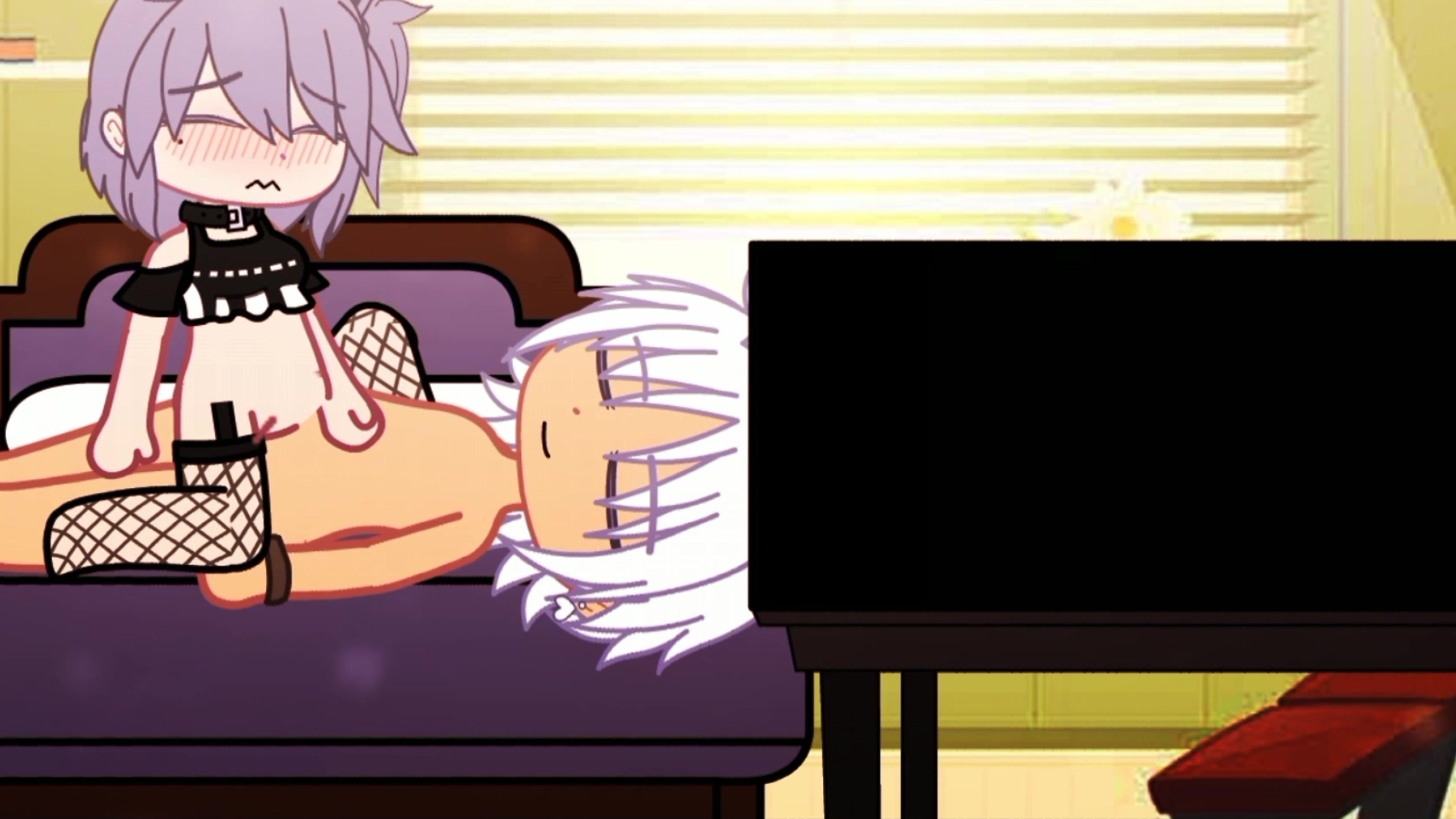 Watch a nice porn cartoon of gacha characters having a hot fuck.