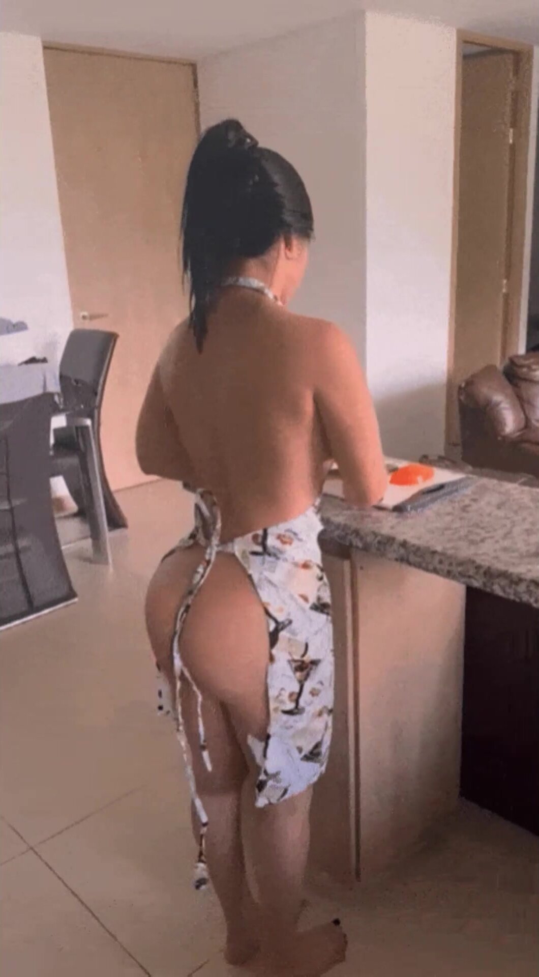 In this household hubby always cums home to a homecocked meal