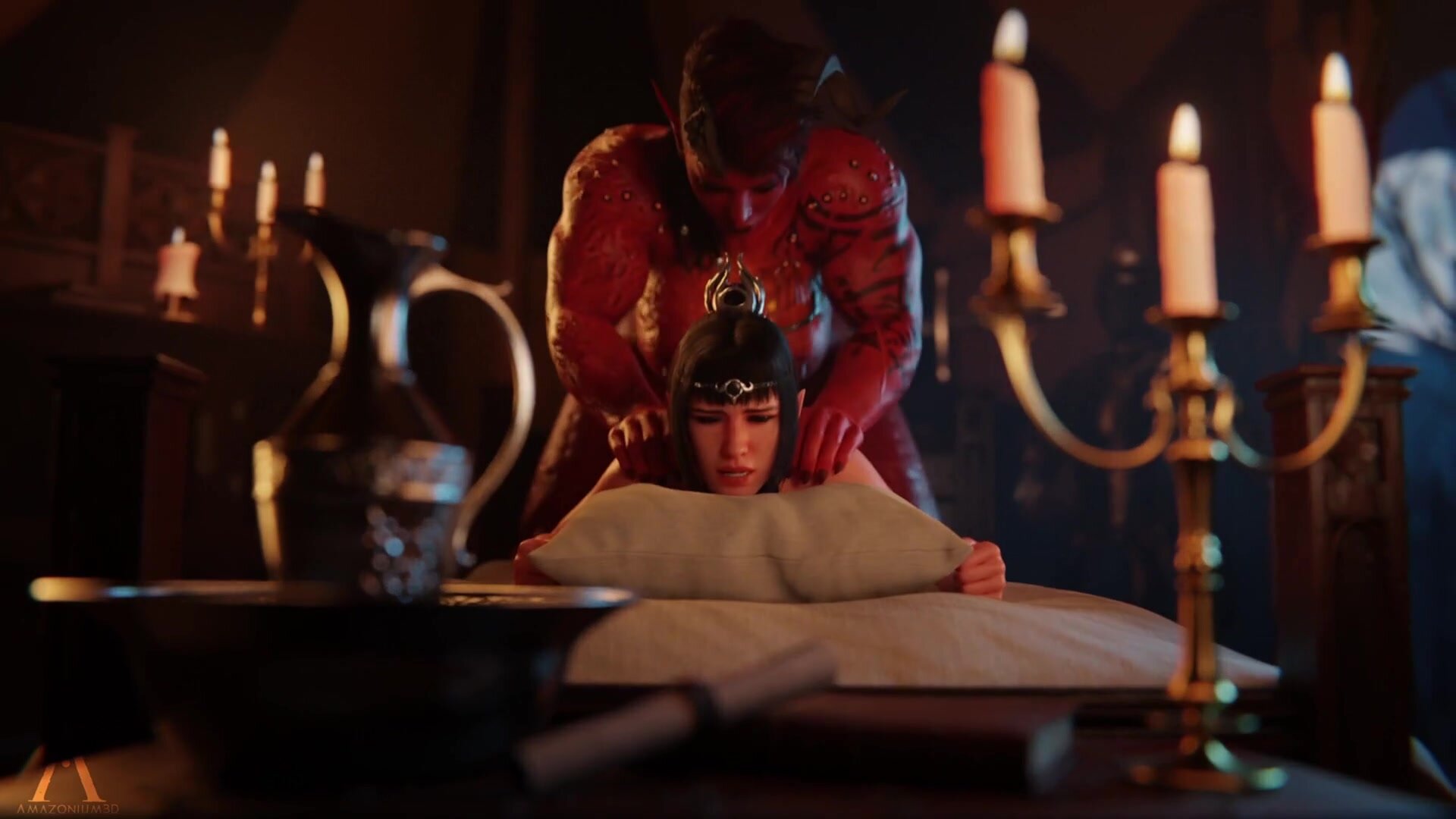 Karlach Destroying Shadowheart