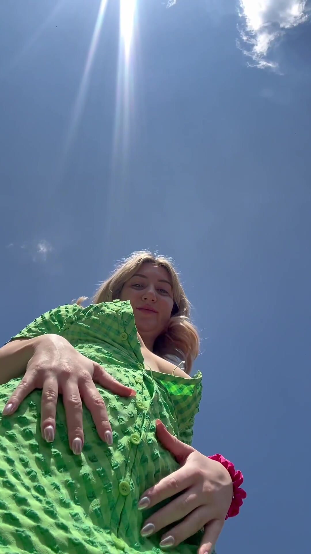 I miss summer dresses and no panties