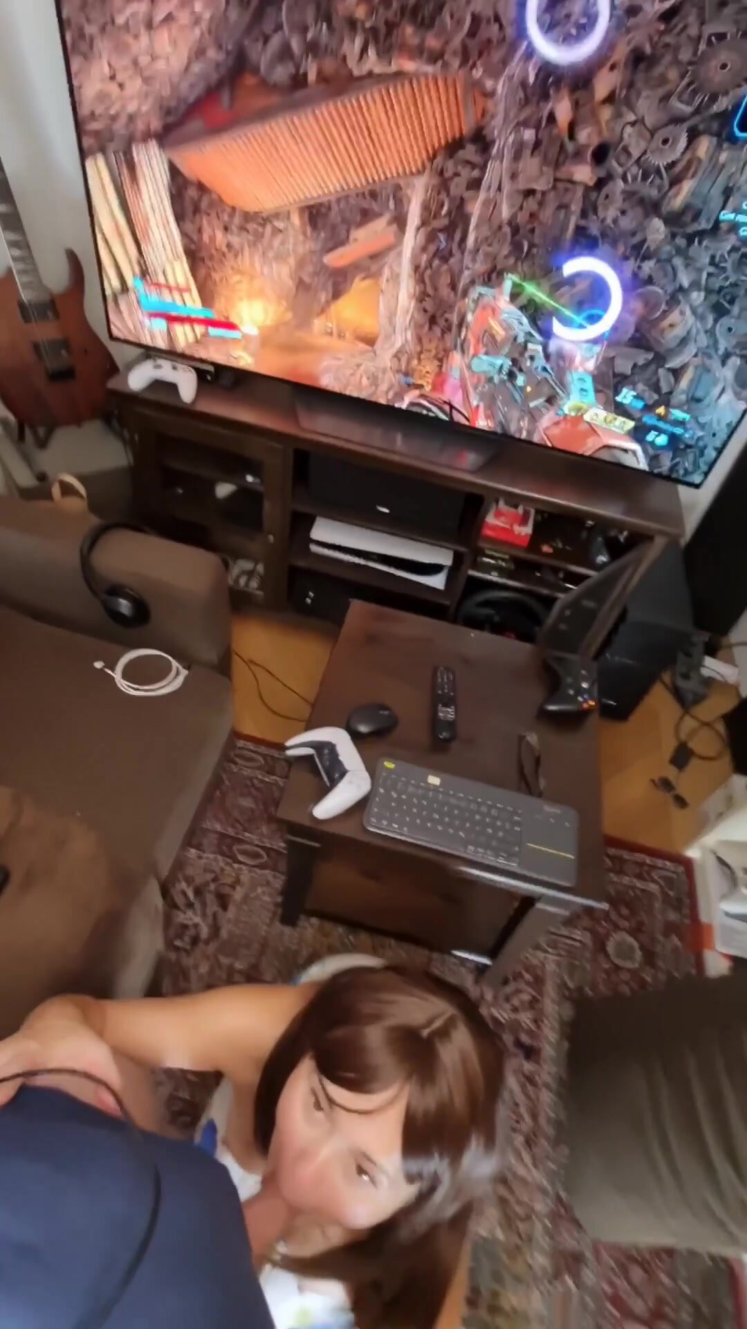 Busty and so eager to please