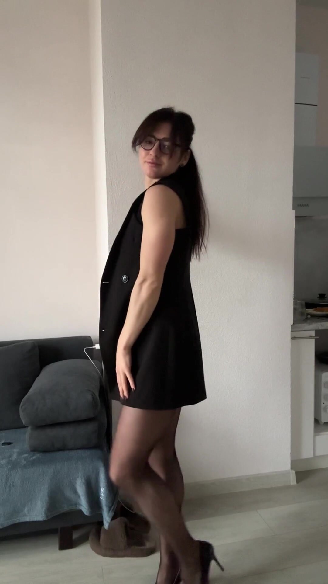 pantyhose  are the best option for freedom of movement