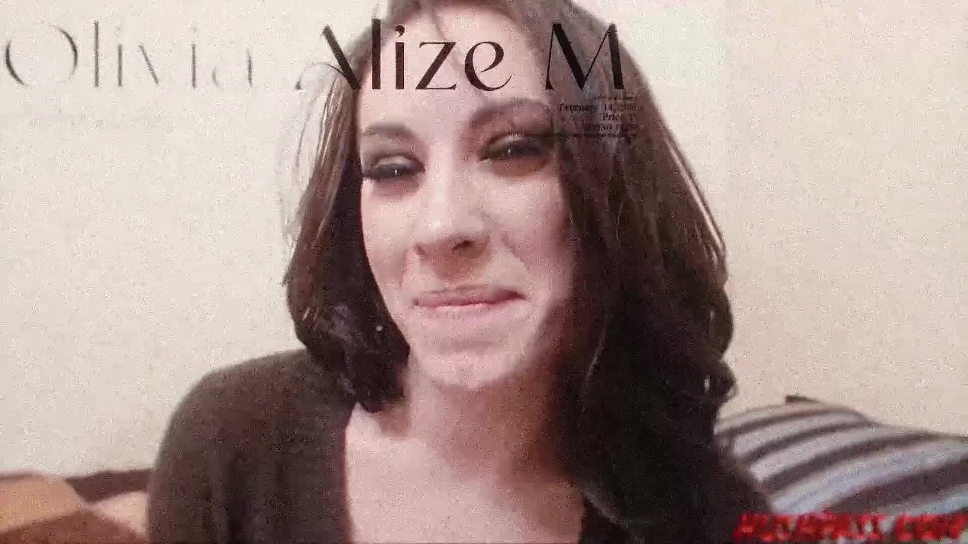 Olivia Alize M sucks Whitezilla