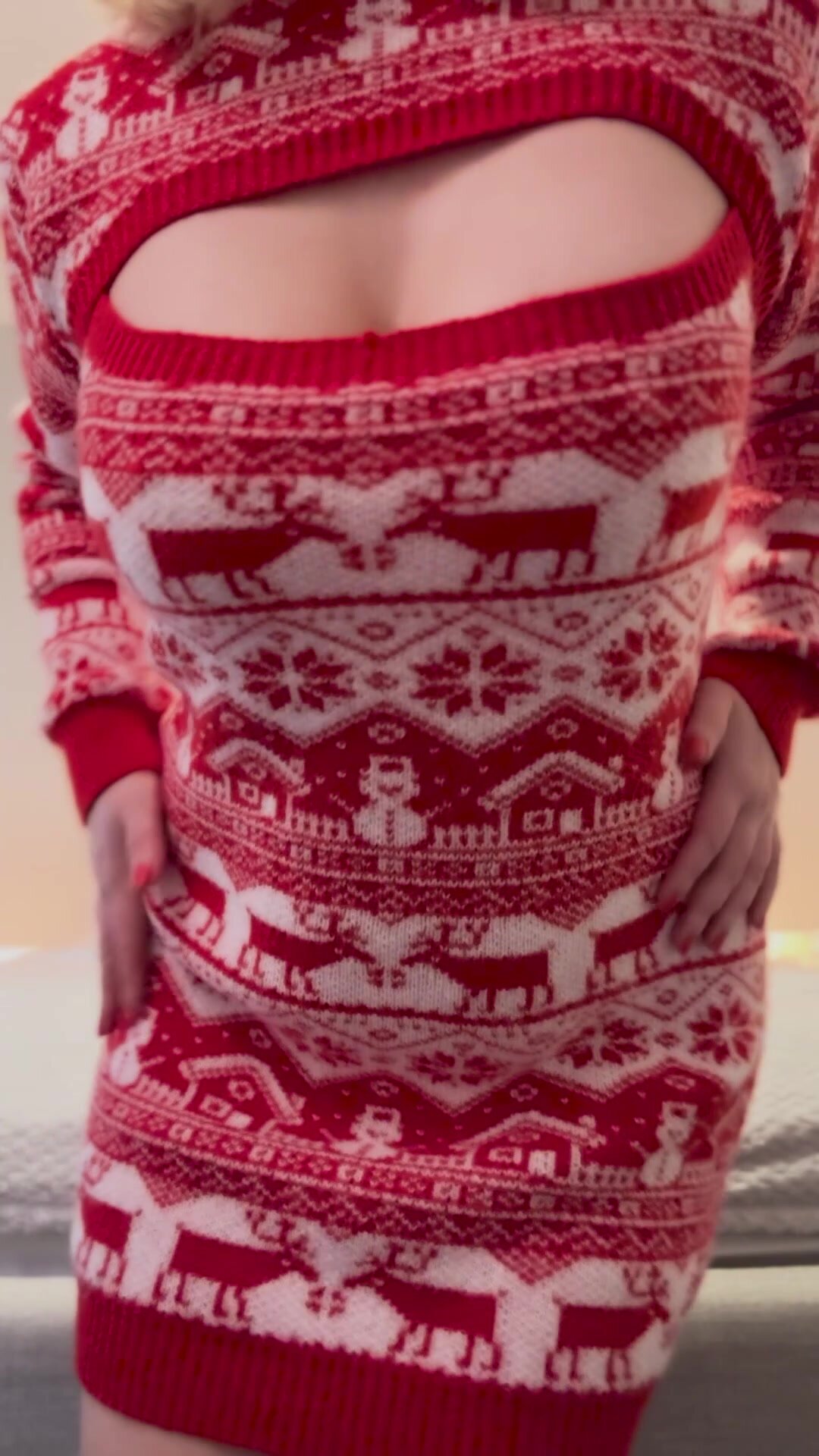 The perfect winter dress for my perfect boobs…