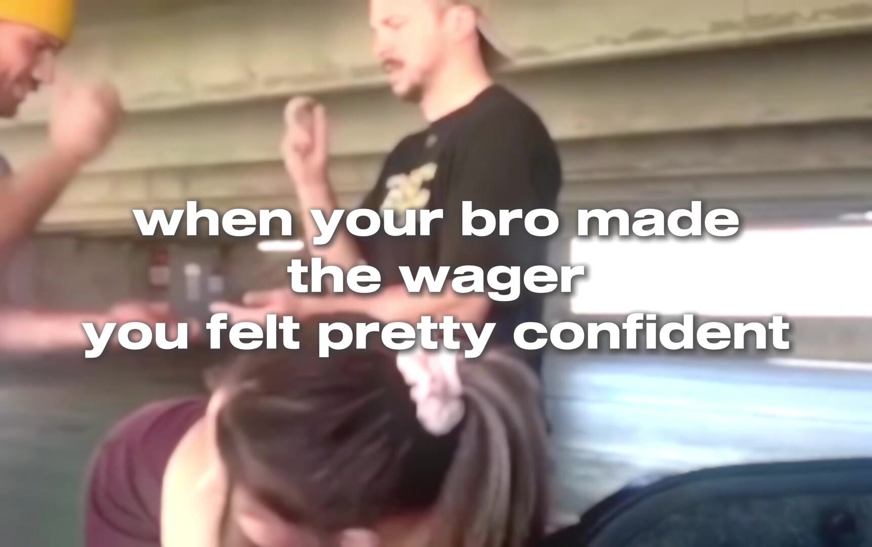 You love to eat her after she got used