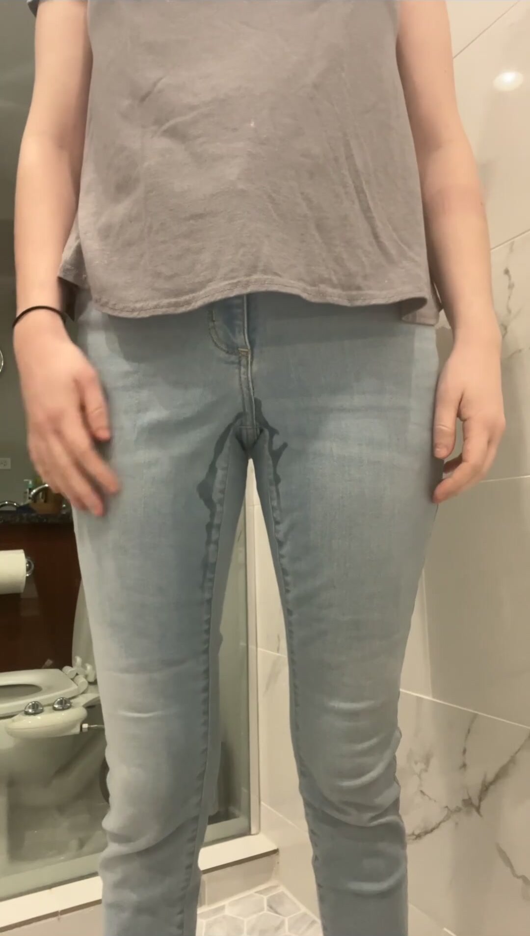 my jeans are soaked