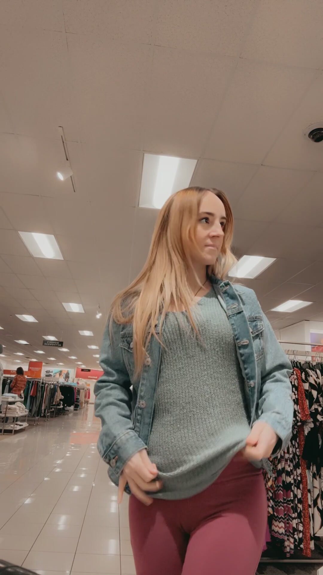 Out in the open is definitely my favorite spot to flash my tits