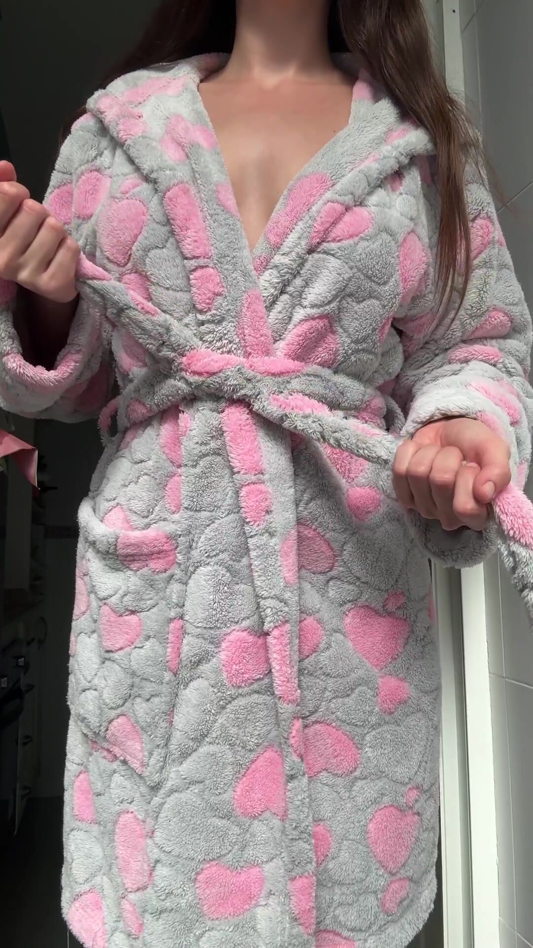 My bathrobe hides all the morning perky blessings you need today