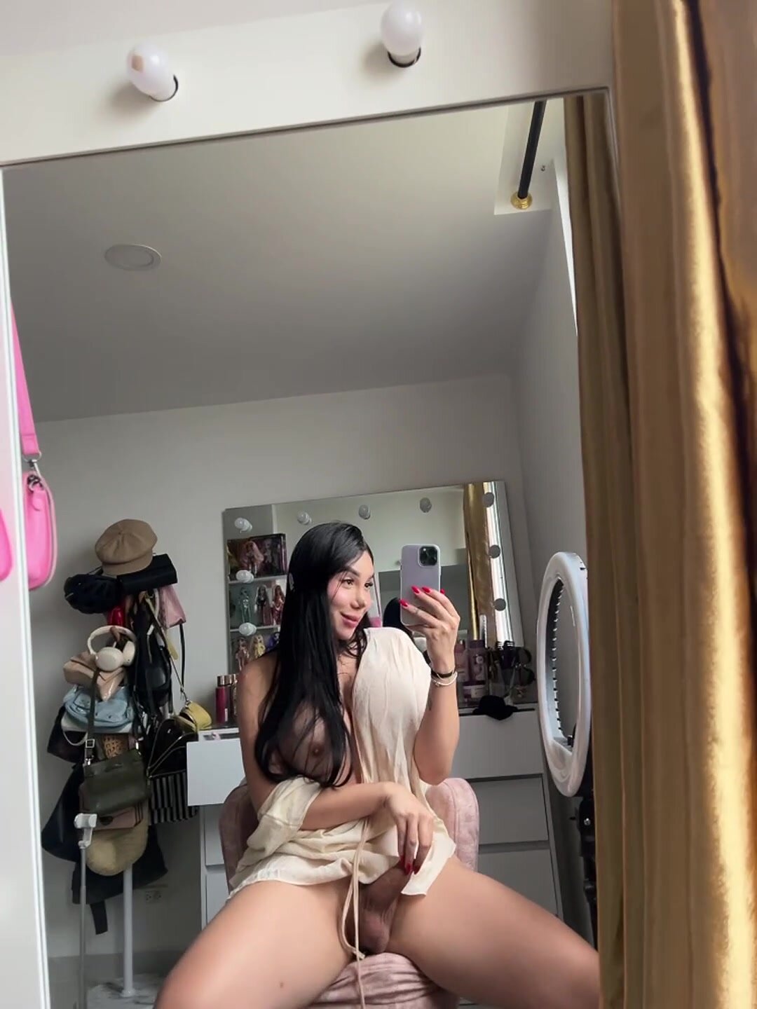 Do you wanna see if you can fit it in your mouth?