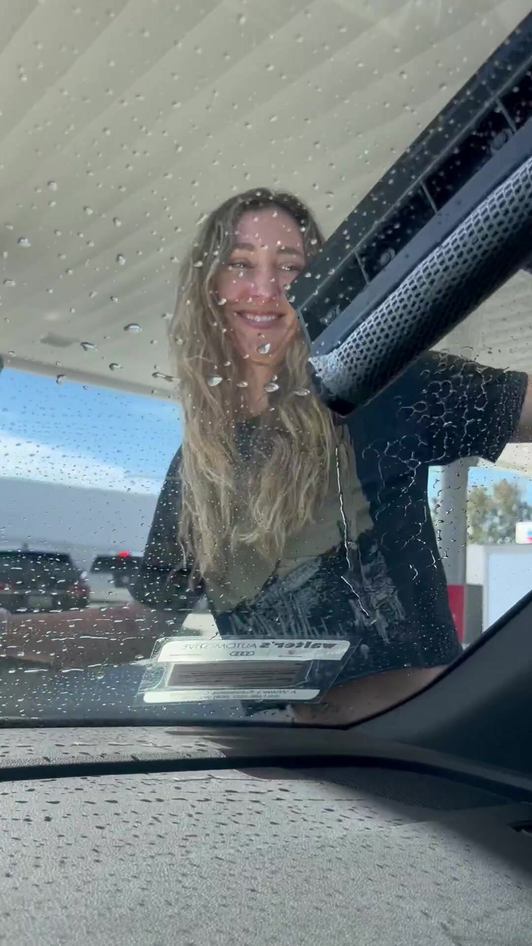 I’m cleaning your windows and all of a sudden…