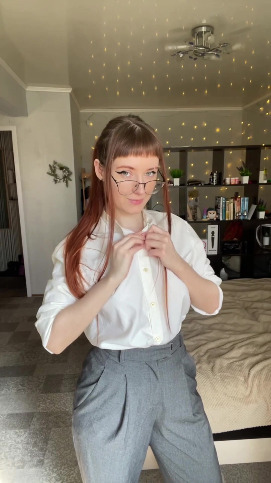Trying my hand at being a sexy teacher