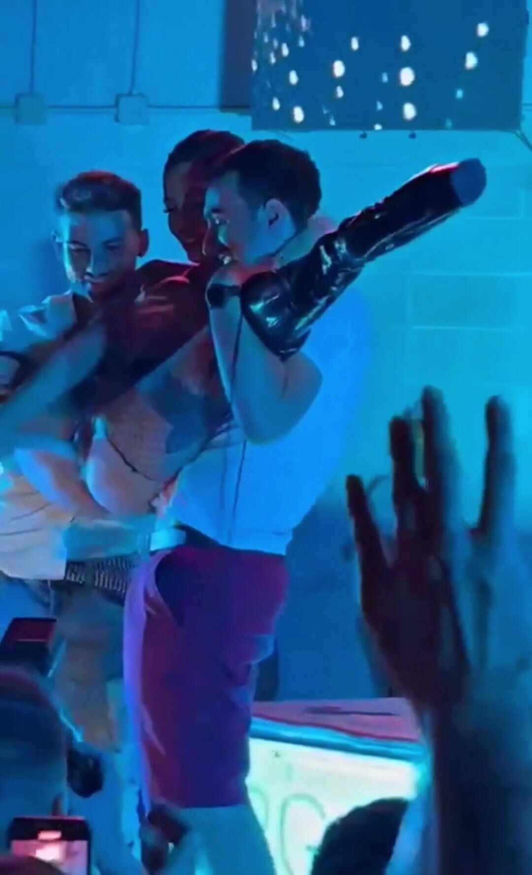 Crowd gets a surprise