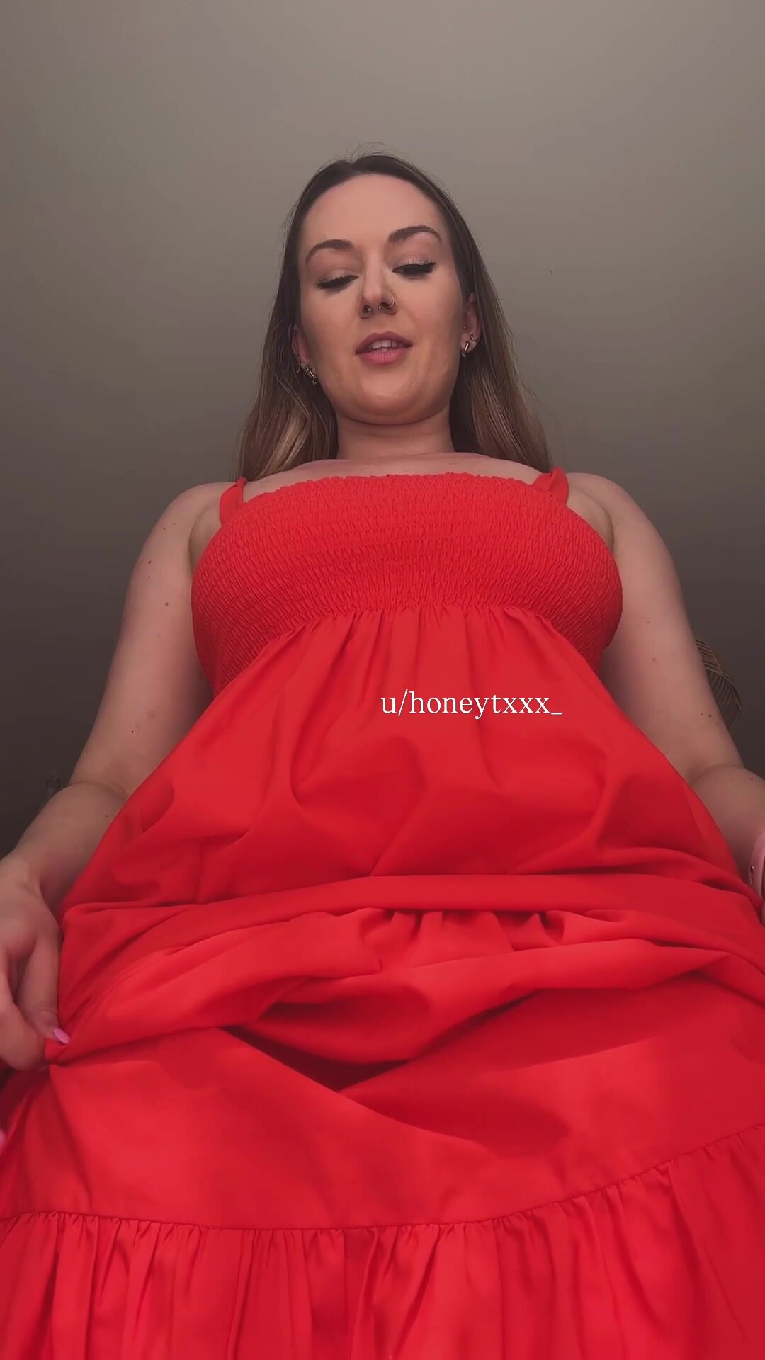 This is what's underneath my maxi dress...