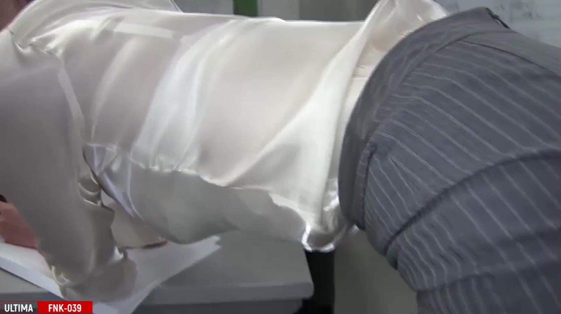 Cumming on your boss’s clothes