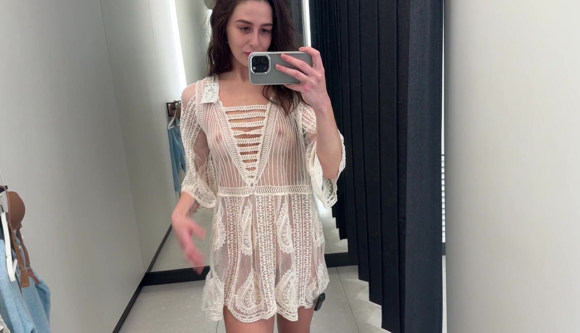 I haven't had sex in a changing room yet