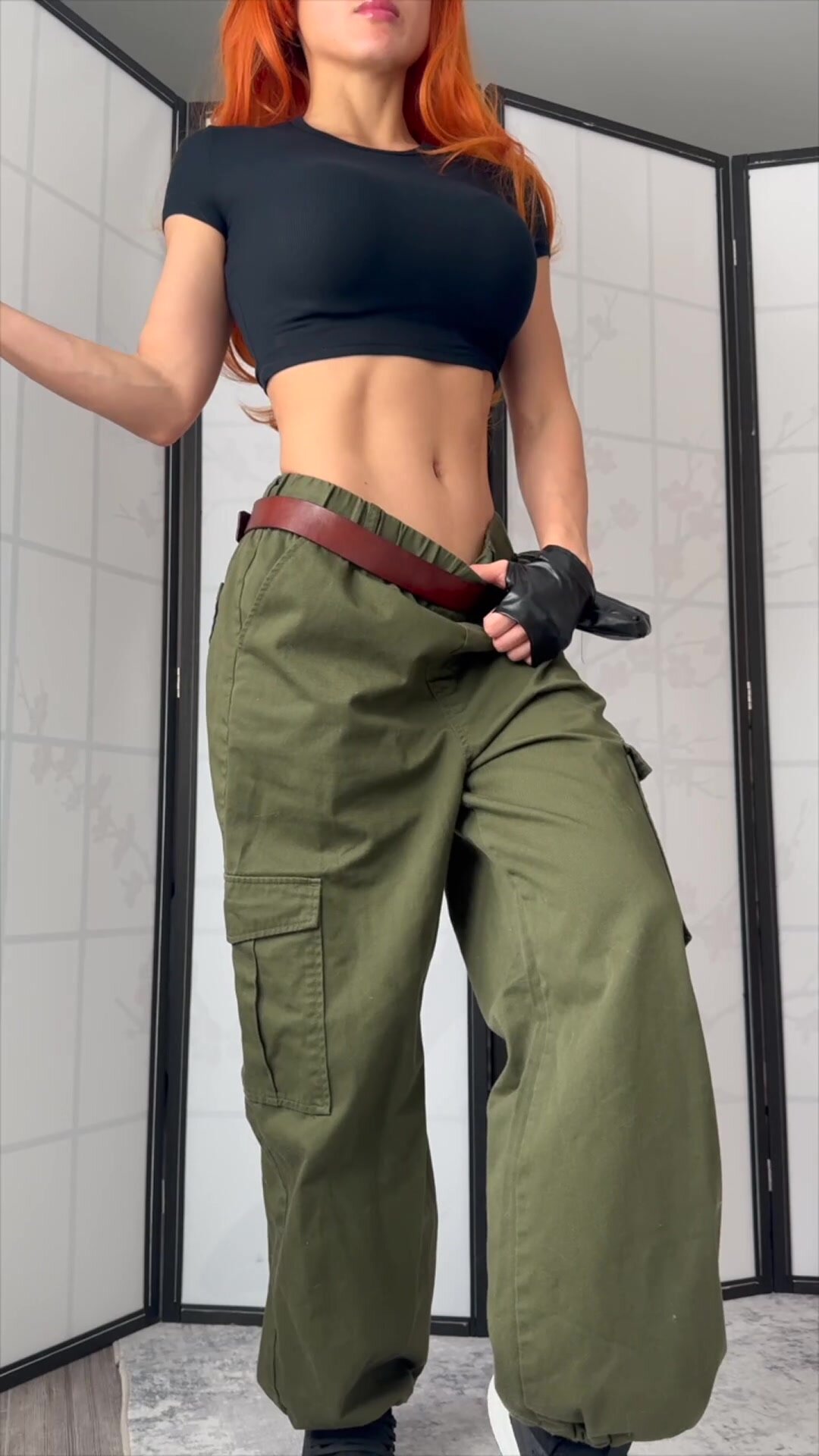 Kim Possible showing off her tits and ass