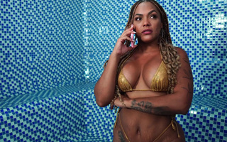 Sauna fuck with hot booty Latina MILF with cum in mouth