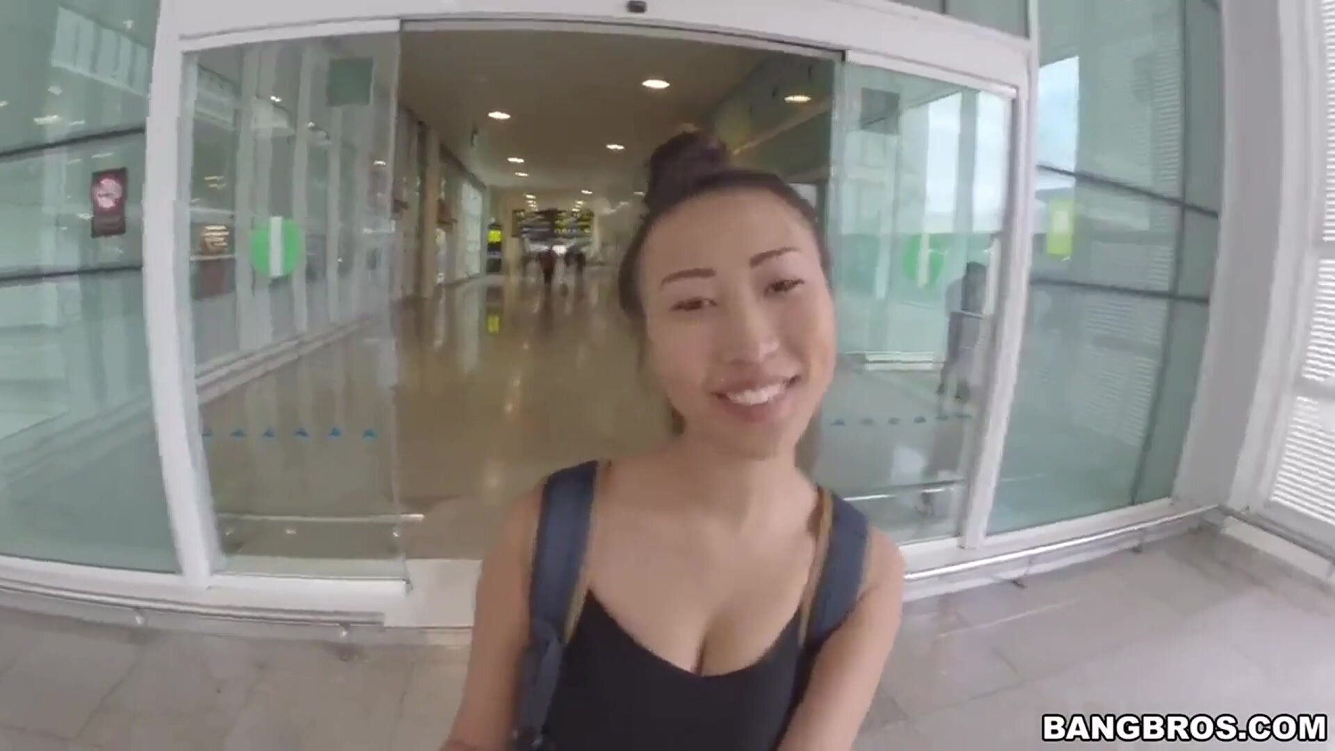 Sharon Lee - Big Tit Asian chick fucked in public