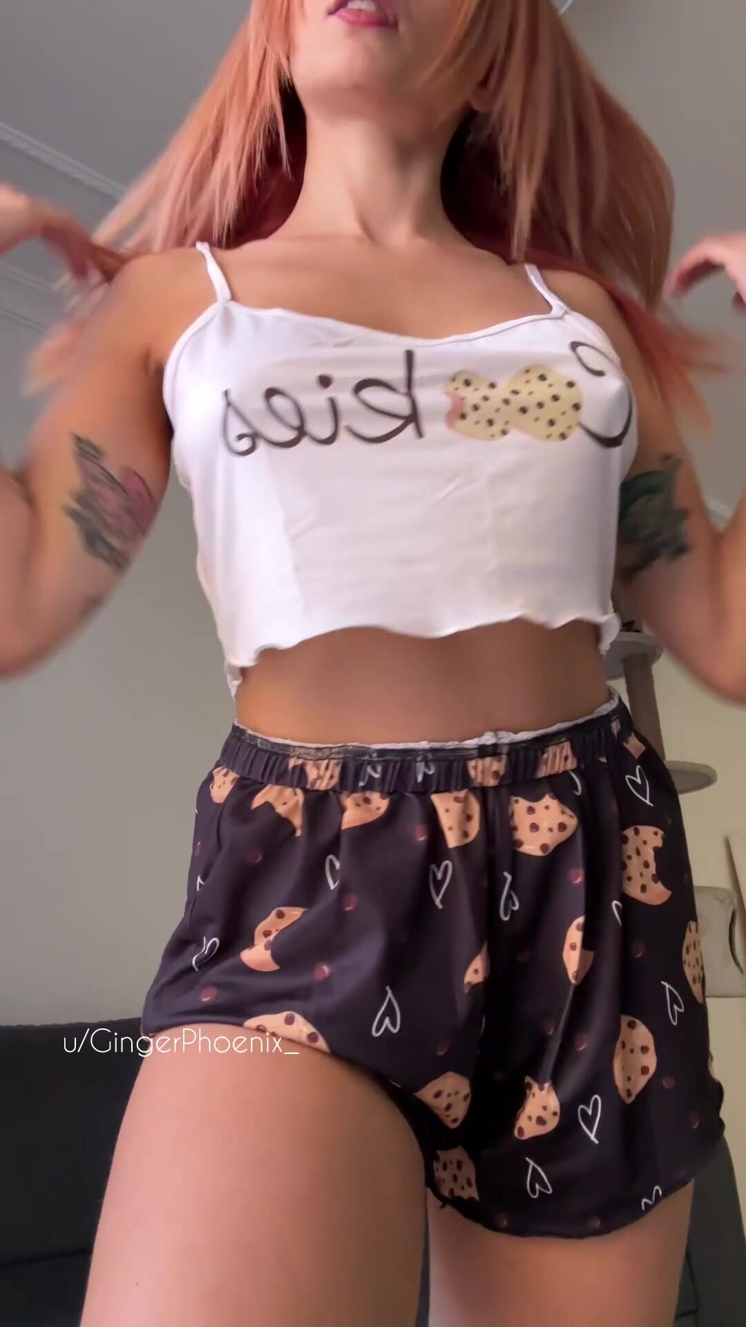 Petite redhead at your service