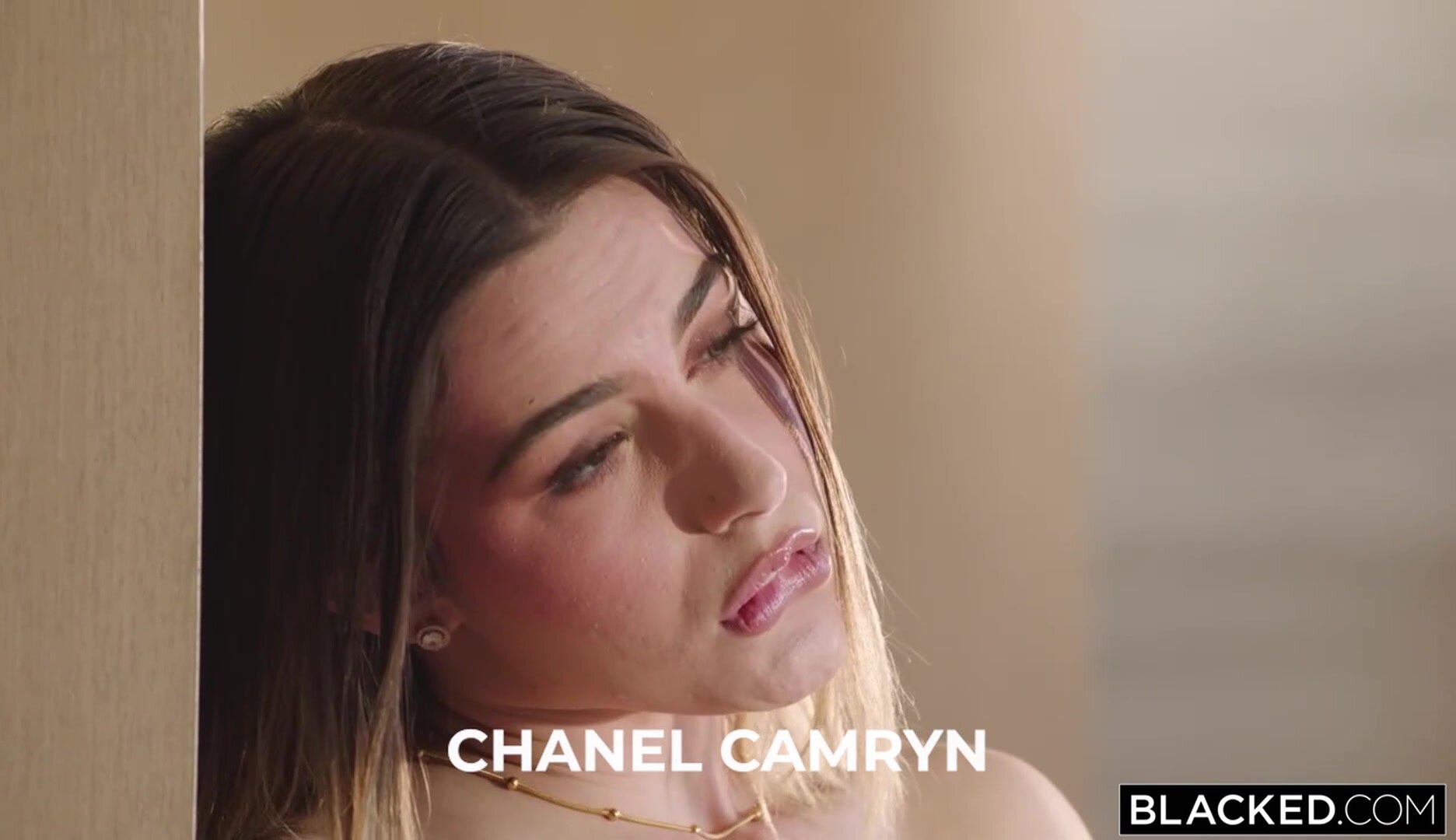 New BLACKED scene: Chanel Camryn loves being stretched out by Chocolate Rod