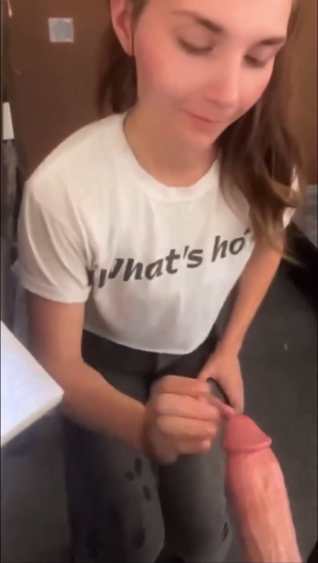 Skilled hands giving perfect handjobs