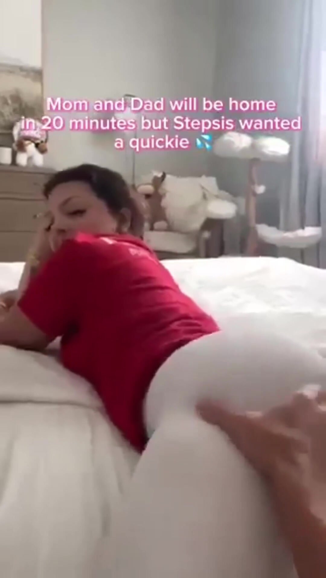 Making step-brother cum fast before mom and dad get home