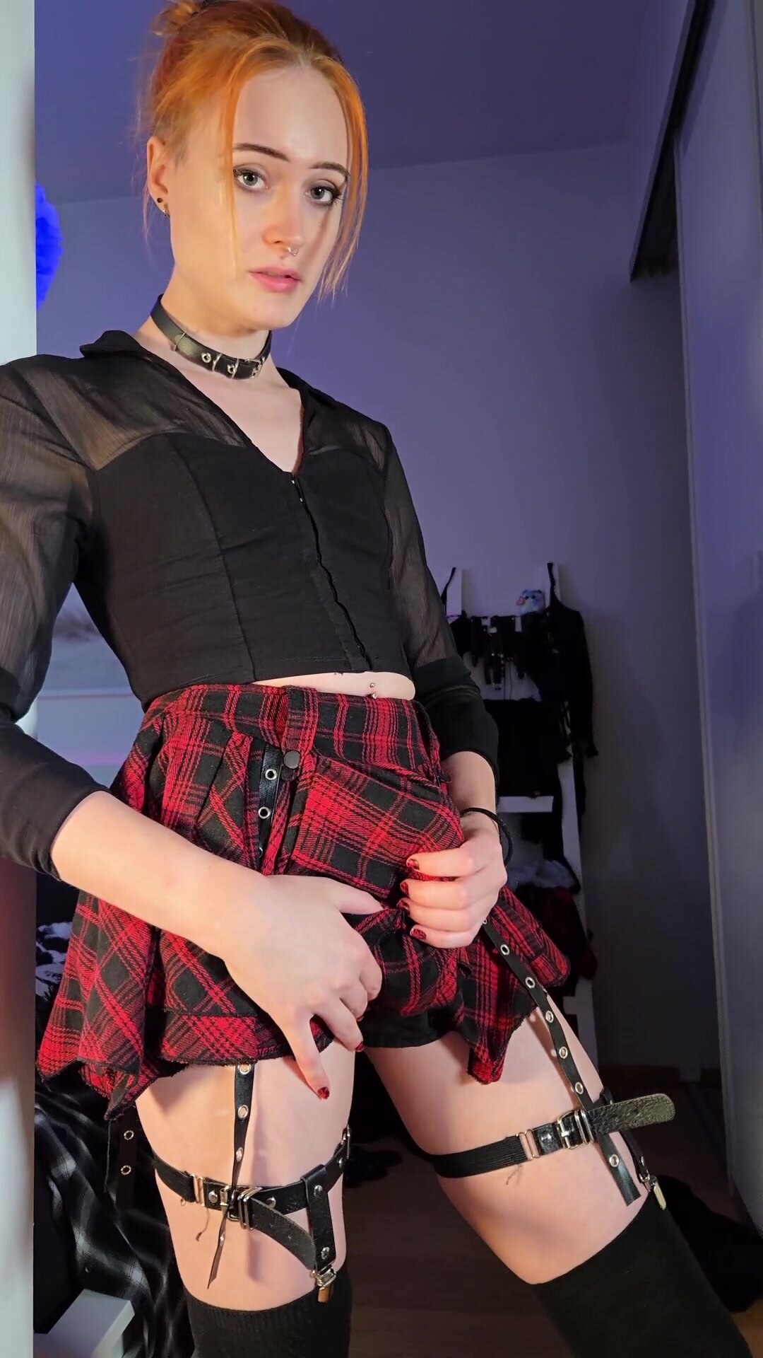 Masturbating through my clothes until I take them all off and cum