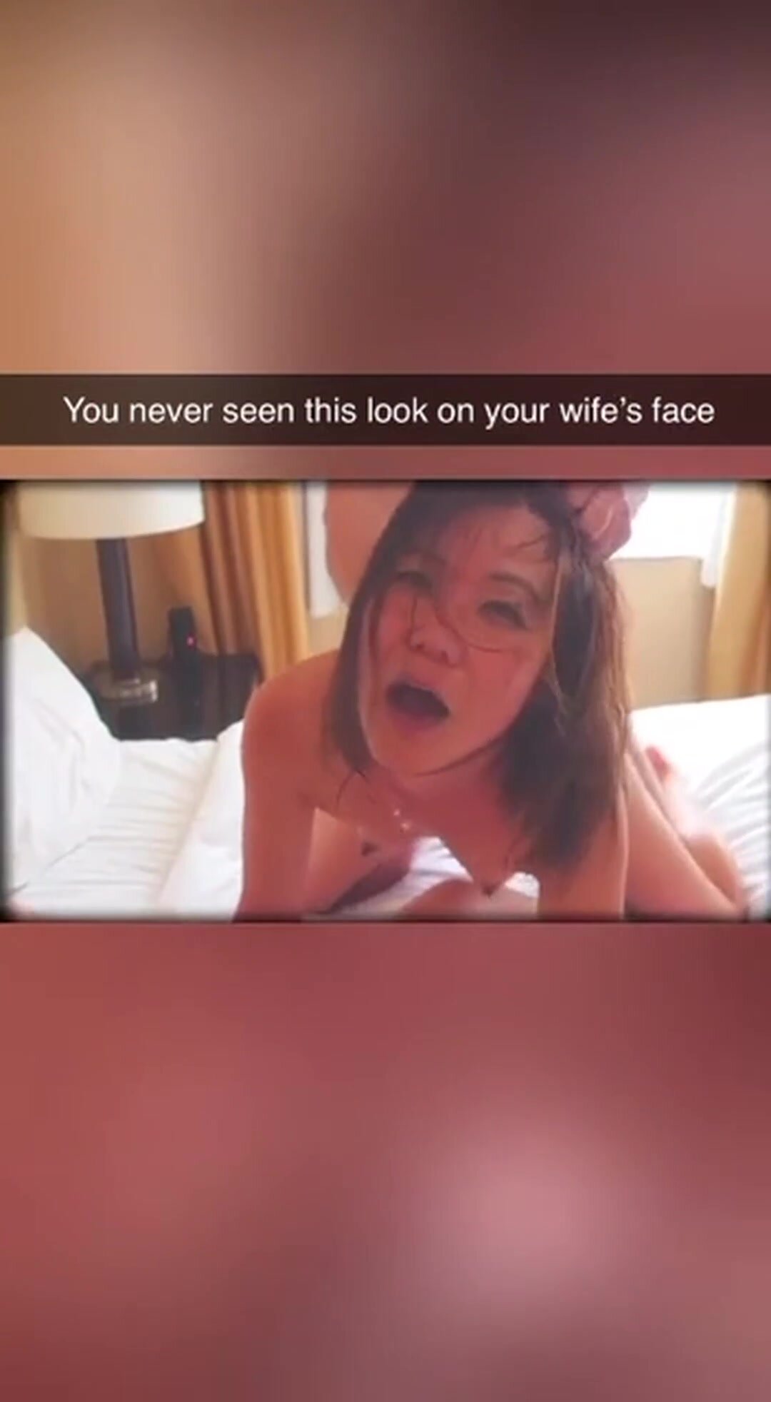 You never see this look