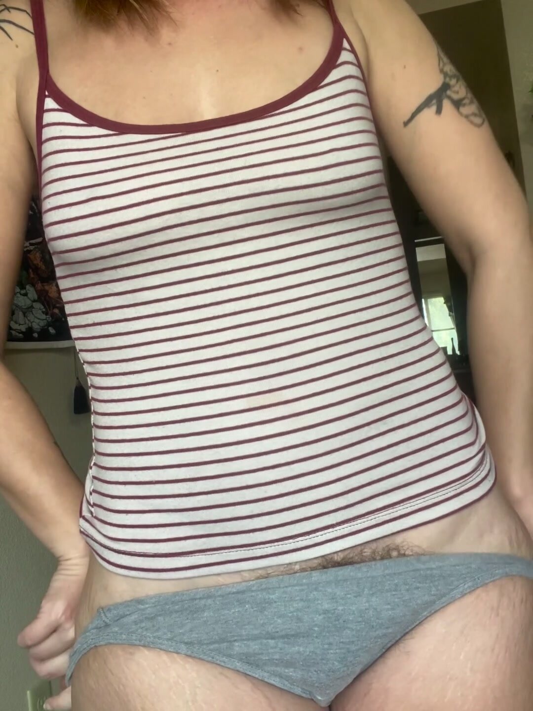 What do you call a girl who grows a full bush?