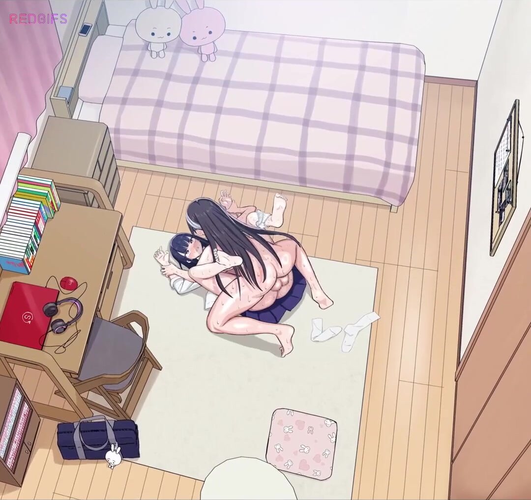 After my mother leaves the house, I look after my pal. Artist: @Suppainogasuki