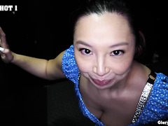 Slutty Asian MILF Monique Mae first time enjoys gloryhole