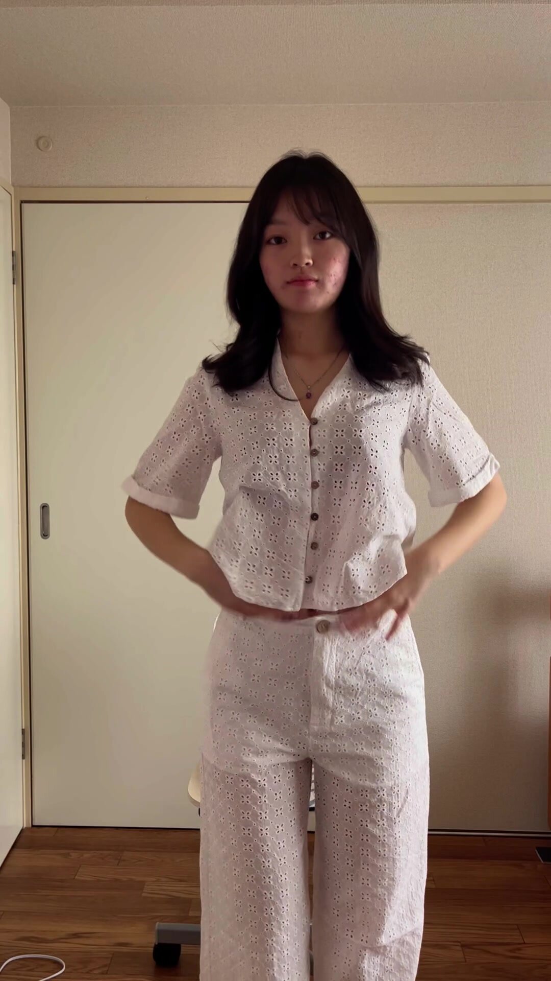 Perfect time to reveal my cute asian body