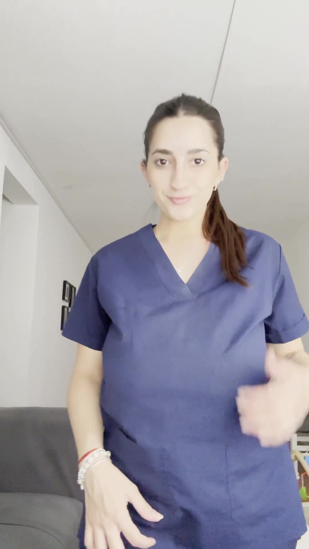What would you do if this nurse mom undressing in front of you
