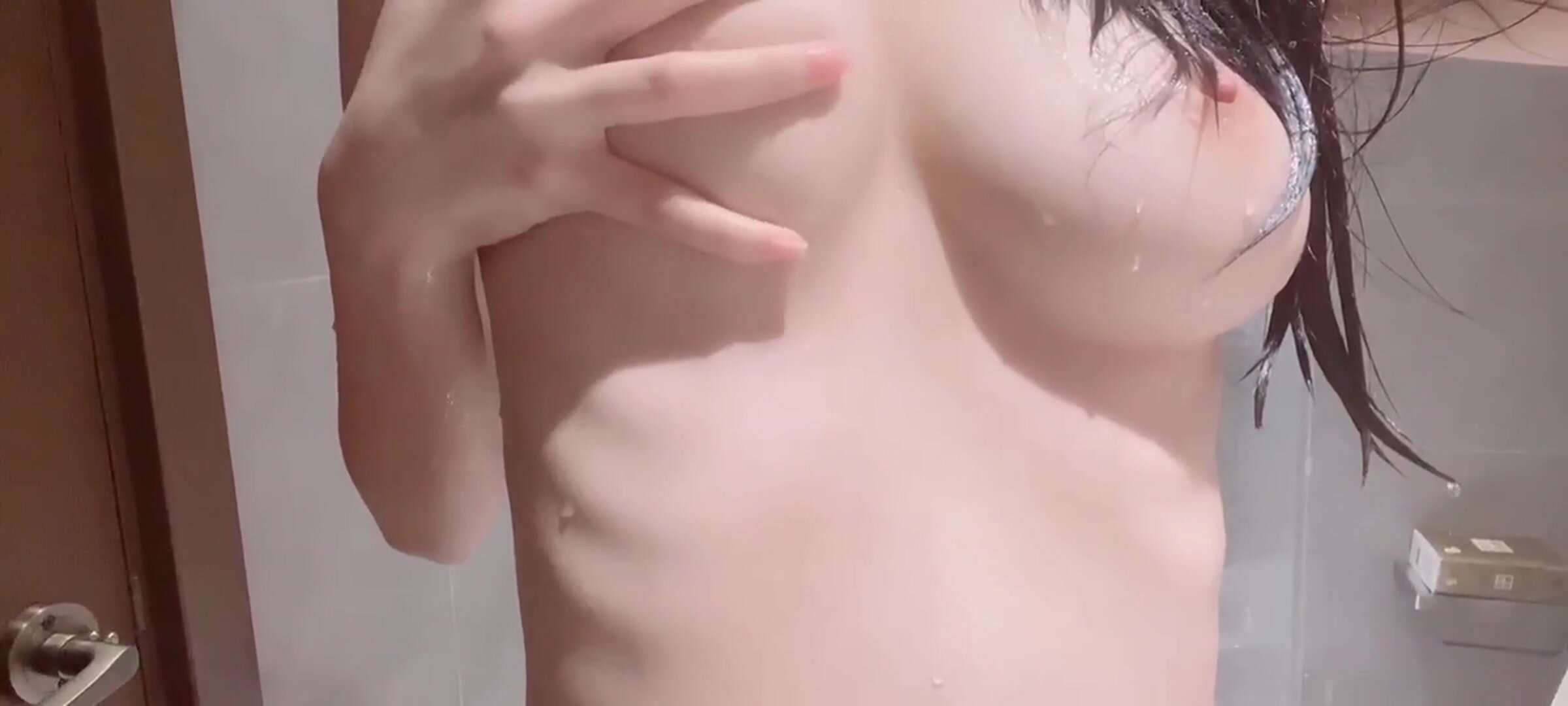 Freshly out of the bathroom and super horny
