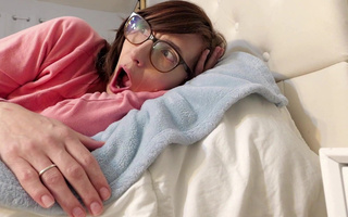 Spicy fuck with my stepdaughter after I fucked with my wife in the same bed